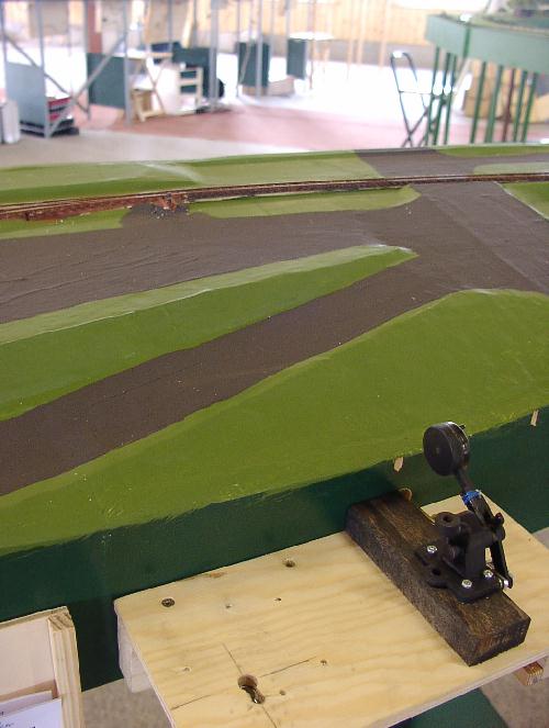 Die Einfahrtsweiche von Widdern