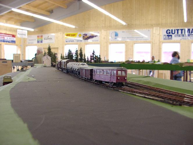 Ausfahrt aus dem Rangiergleis