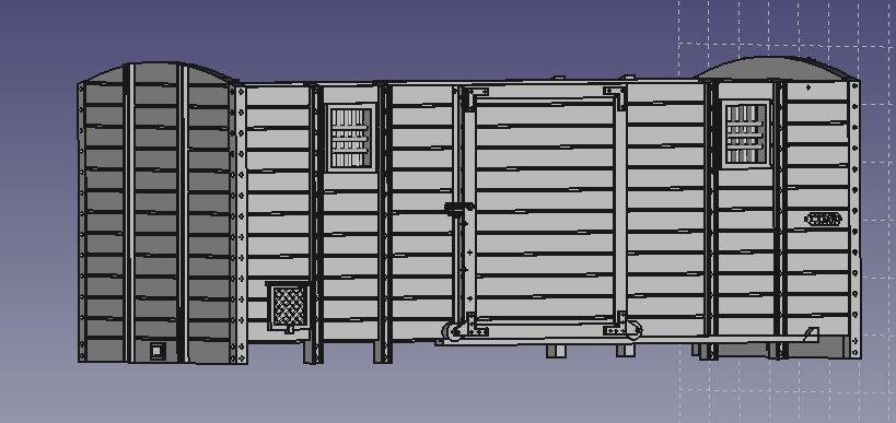 Zettelkasten am Wagenkasten