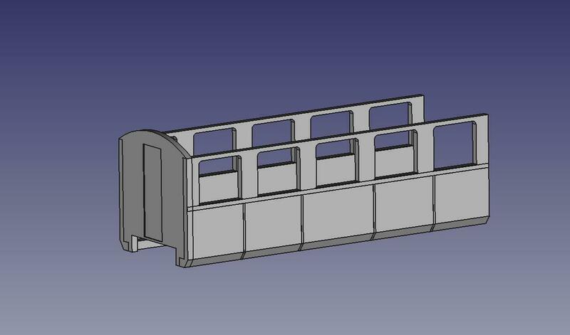 Konstruktion des Wagenkastens