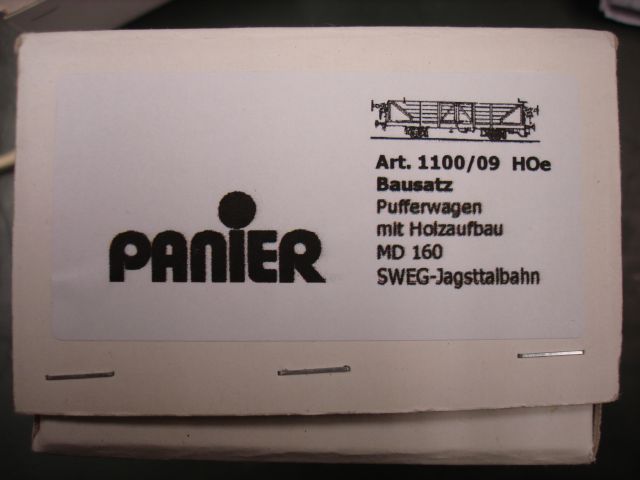 Der Bausatz des Bremsballastwagen M-D 160