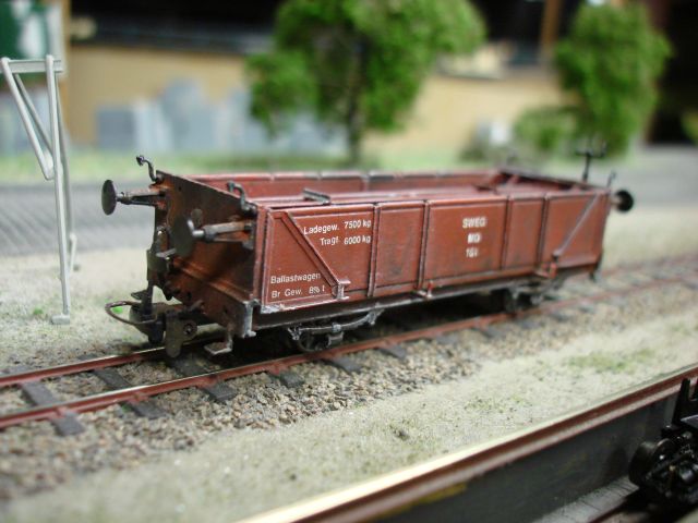 Der Bausatz des Bremsballastwagen M-D 161