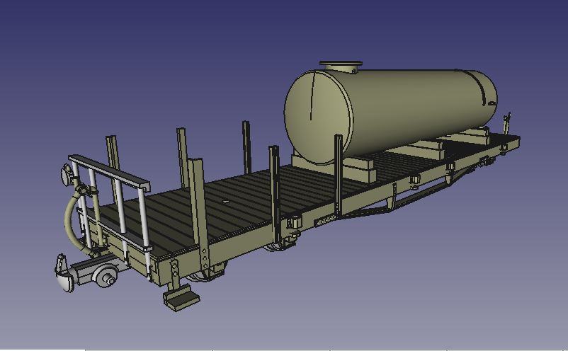 Fahrwerk des M-D 168
