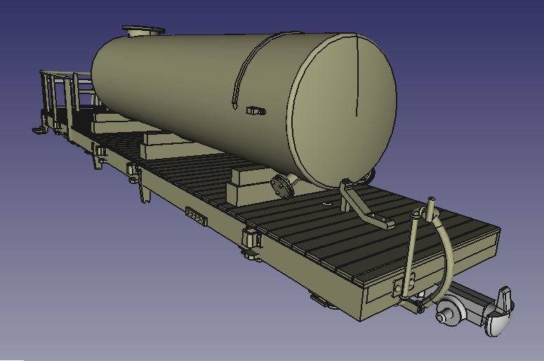 Fahrwerk des M-D 168