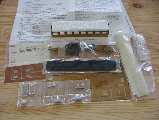 Der Inhalt des Baukastens