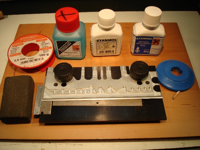 Werkzeug zum Biegen und L�ten