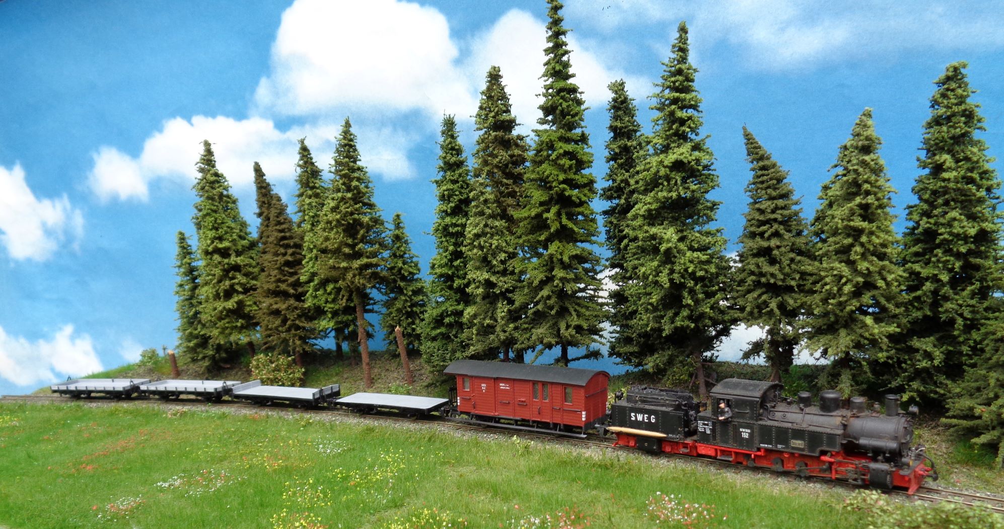 Wagenkasten lackiert