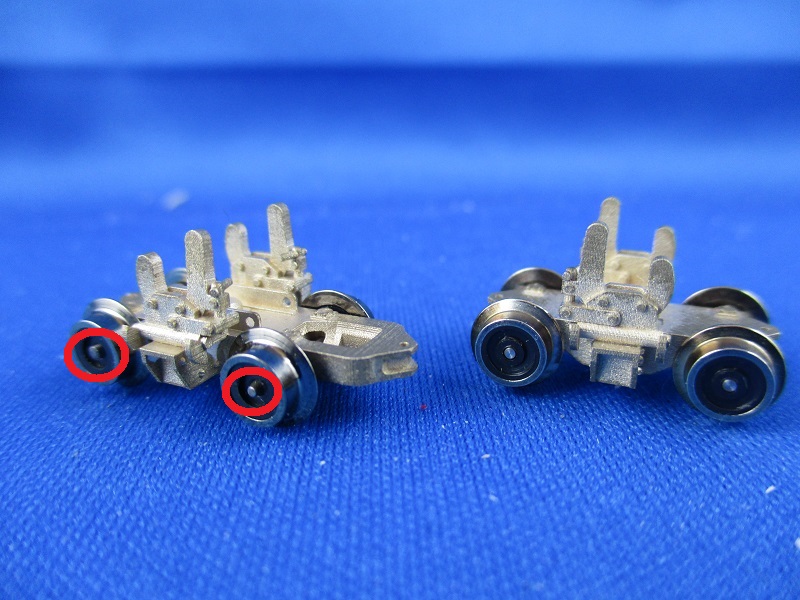 Vergleich der Achsen