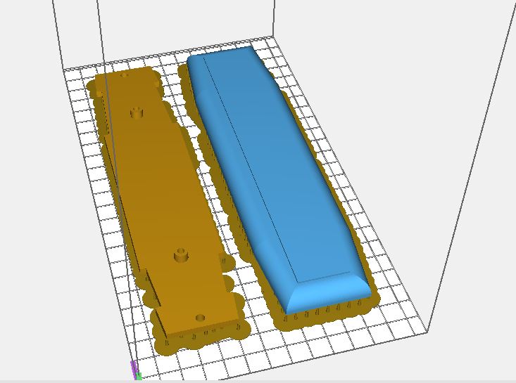 Dach und Bodenplatte