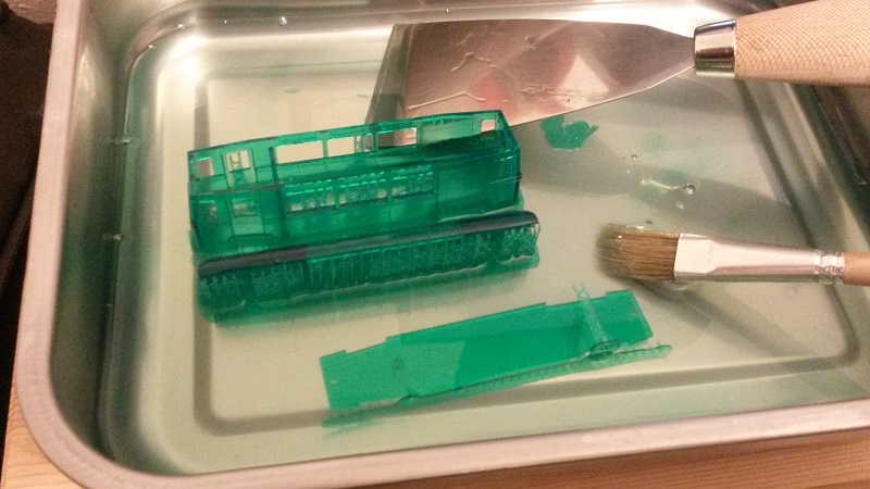 Druck in der Wanne trennen