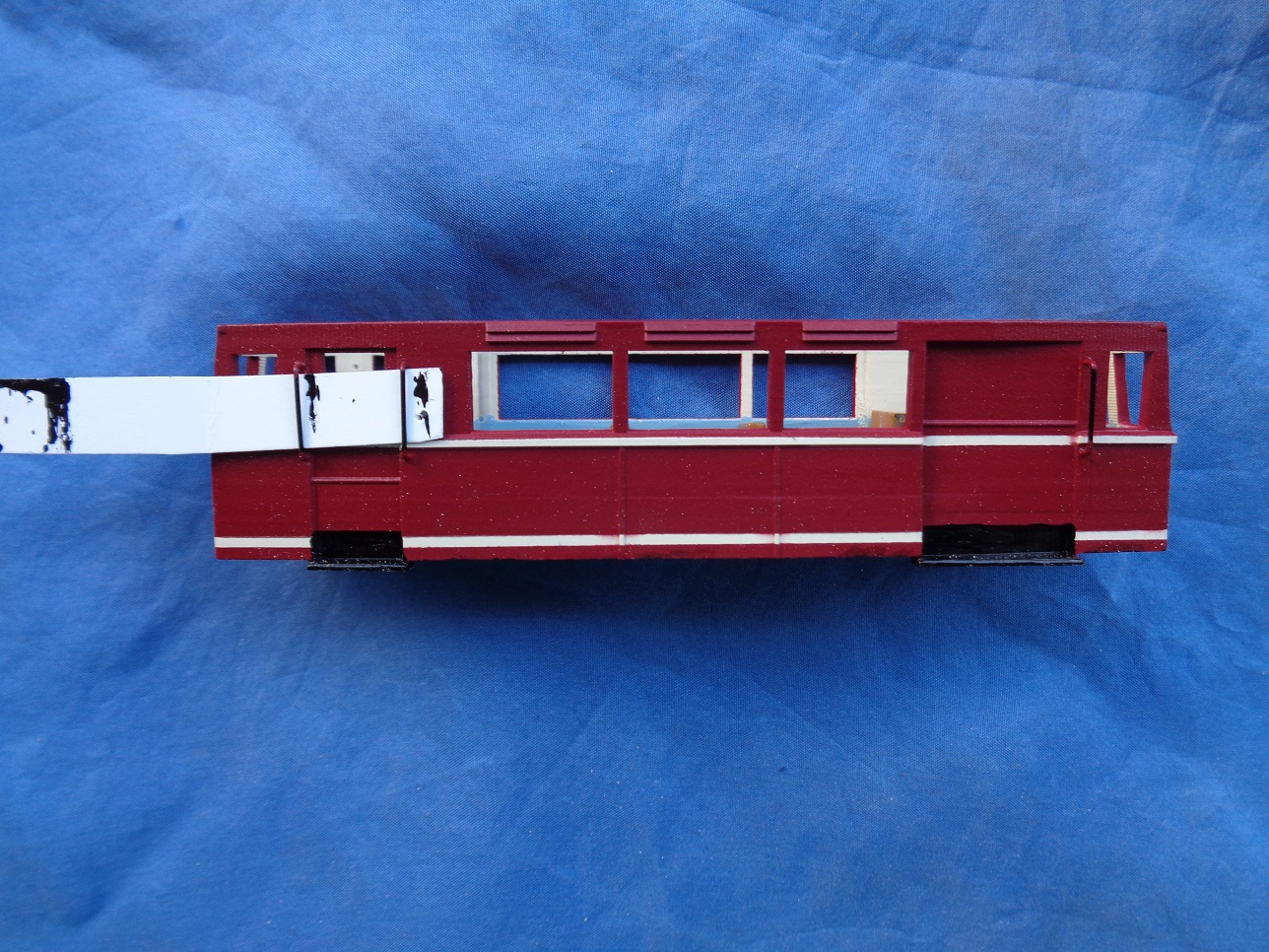 Streichen der Griffstangen