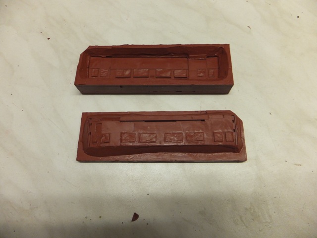 Die Innenseite der Form