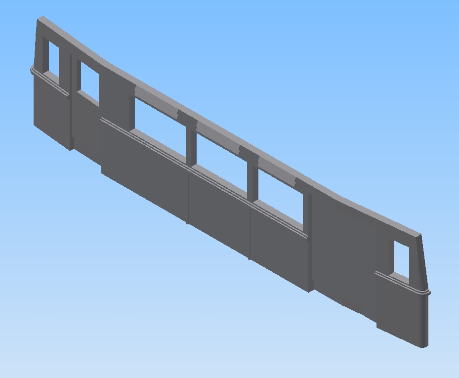 Das Seitenteil des VB 400