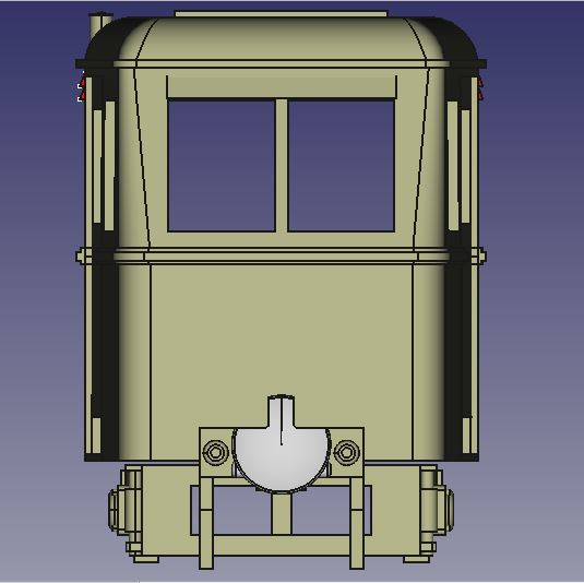 Die Front des VB 403
