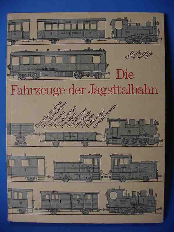 Die fahrzeuge der Jagsttalbahn