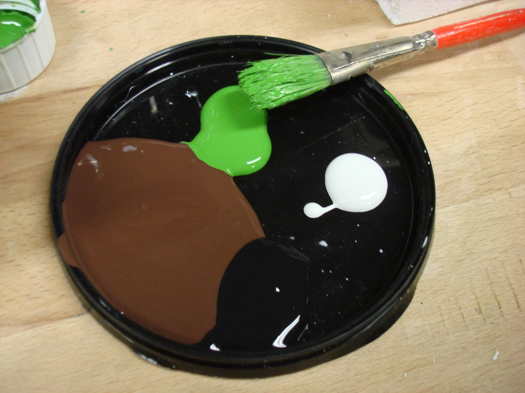 Farben f�r den Grabengrund