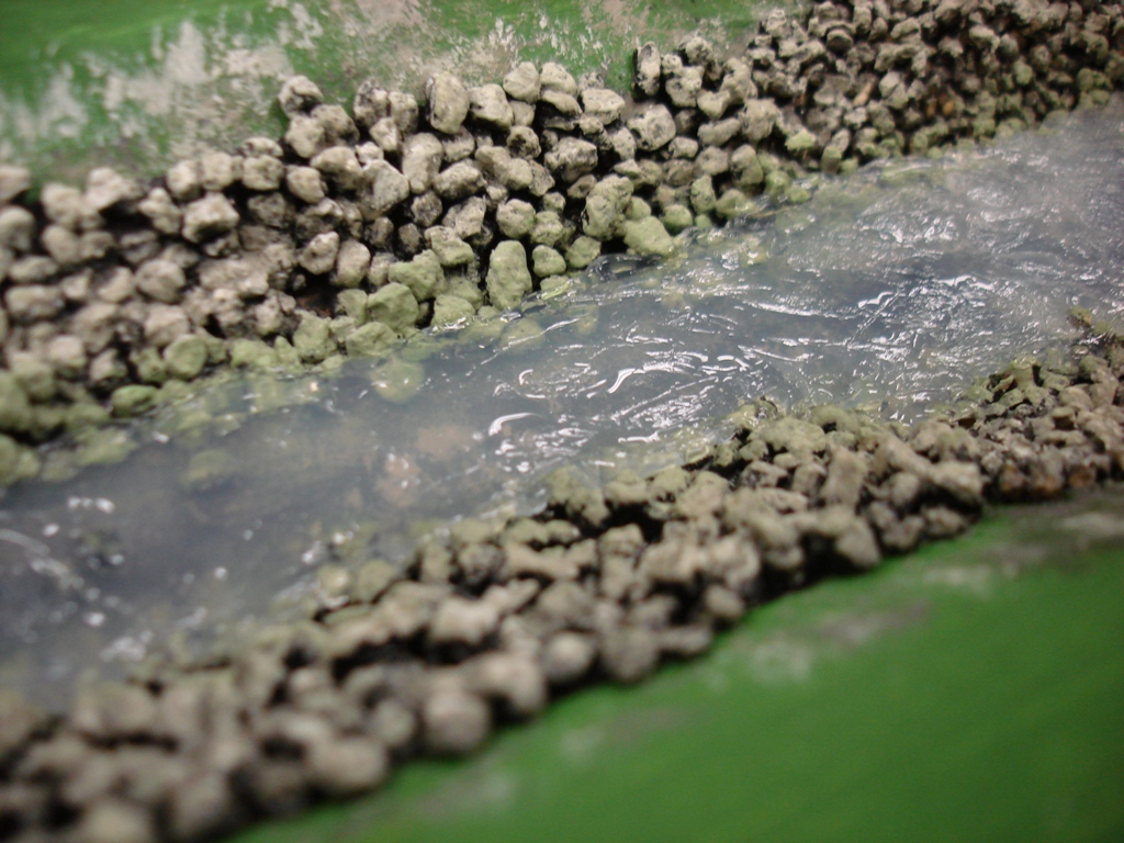 Silikon kaschiert den �bergang