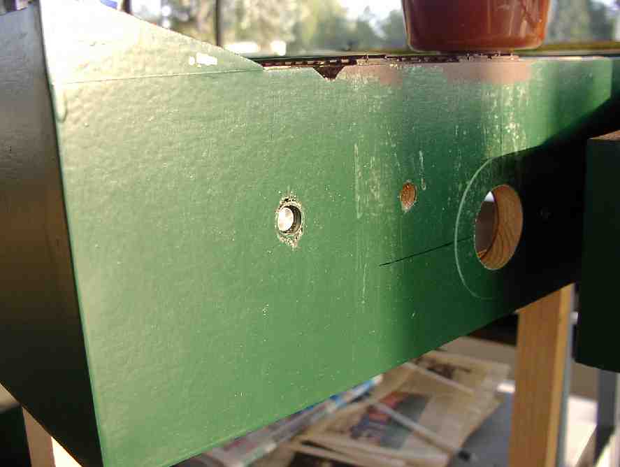 Pa�stift zum Transport eingezogen