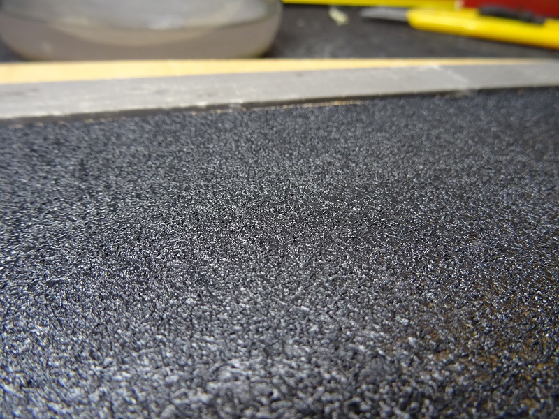 Vallejo Earth Texture Lava Negra-Asfalto Test